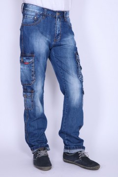 Джинсы мужские POROSUS  PD3100-foto2